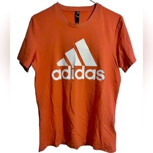 🔥 Melon/ coral colored Adidas T-shirt
